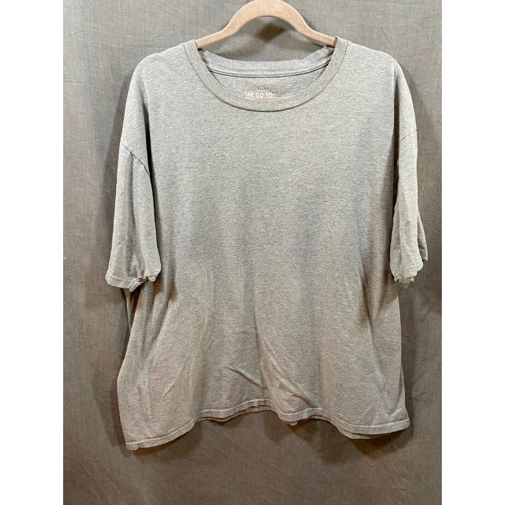 Adidas The Go-To‎ Tee Shirt Adult 2XL Gray Pullover Tee Mens